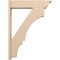 Ekena Millwork 7 1/2-in W x 32-in D x 44-in H Balboa Trad Rough Cedar Woodgrain TimberThane Outlooker, Primed Tan OUTUR075X32X44BOA04RCPR - alternate 4